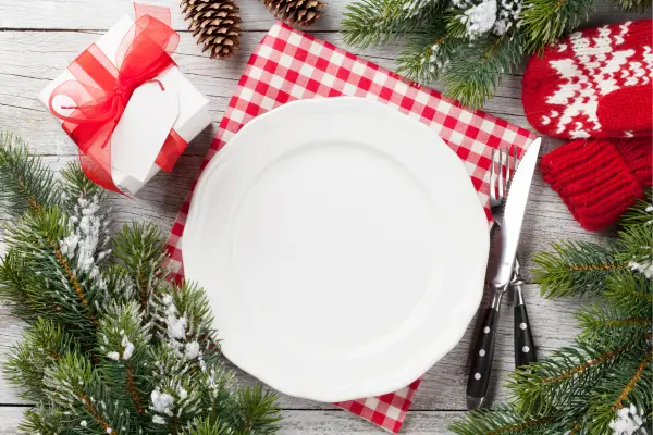 Mesa Posta de Natal